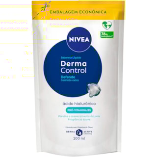 Sabonete Líquido Nivea Derma Control Defende Refil 250ml