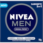 Sabonete Nivea Men 3 em 1 Original 90g