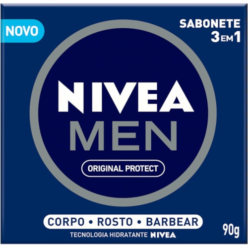 Sabonete Nivea Men 3 em 1 Original 90g