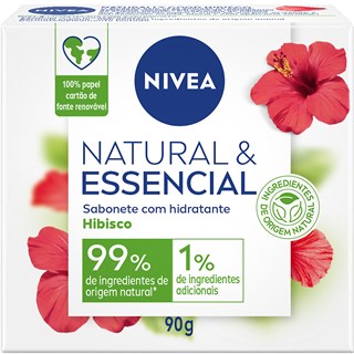 Sabonete Nivea Natural Hidratante Hibisco 90g