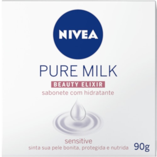 Sabonete Nivea Pure Milk Barra 90g