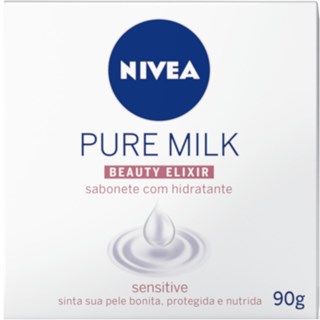 Sabonete Nivea Pure Milk Barra 90g