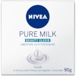 Sabonete Nivea Pure Milk Fresh em Barra 90g