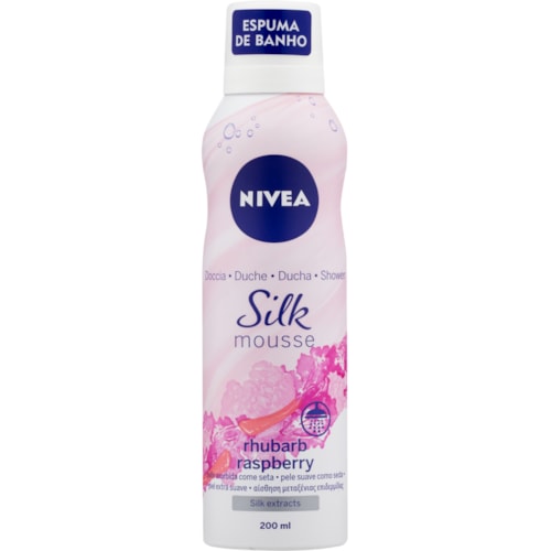 Sabonete Nivea Rasberry em Mousse 200ml