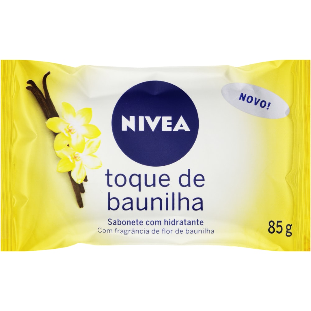 SABONETE EM BARRA NIVEA TOQUE DE BAUNILHA 85G