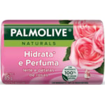 Sabonete Palmolive Leite e Pétalas de Rosas em Barra 85g