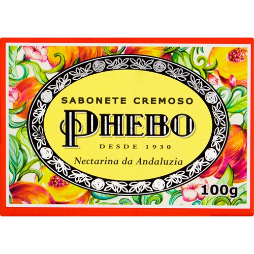 Sabonete Phebo Nectarina da Andaluzia em Barra 100g