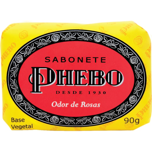 Sabonete Phebo Odor de Rosas em Barra 90g