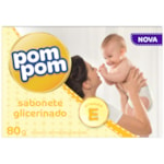 Sabonete Pom Pom Baby Glicerinado em Barra 80g