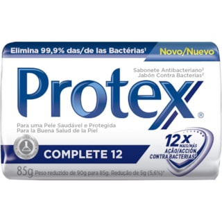 Sabonete Protex Barra Complete 12 85g