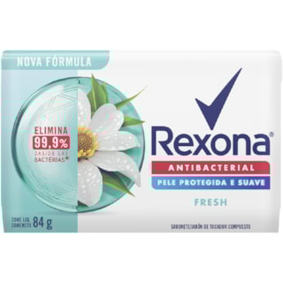 Sabonete Rexona Antibacterial Fresh 84g