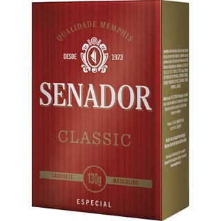 Sabonete Senador Classic em Barra 130g