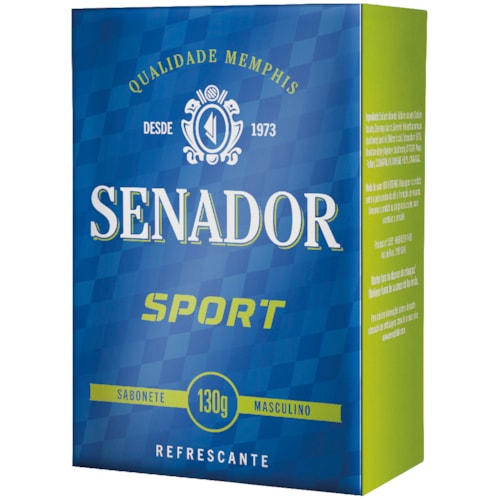 Sabonete Senador Sport em Barra 130g