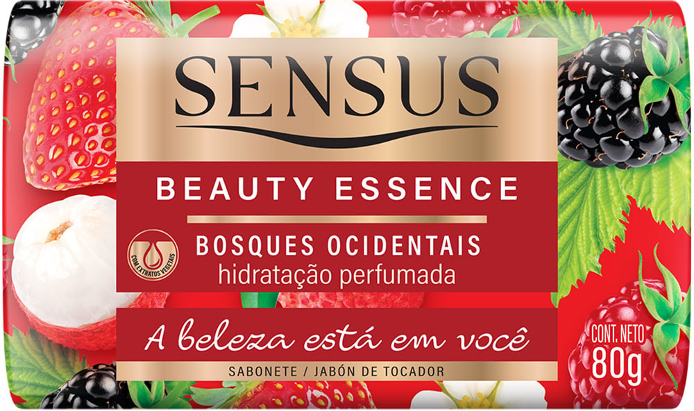 Sabonete Sensus Bosques Ocidentais Em Barra 80g - Destro