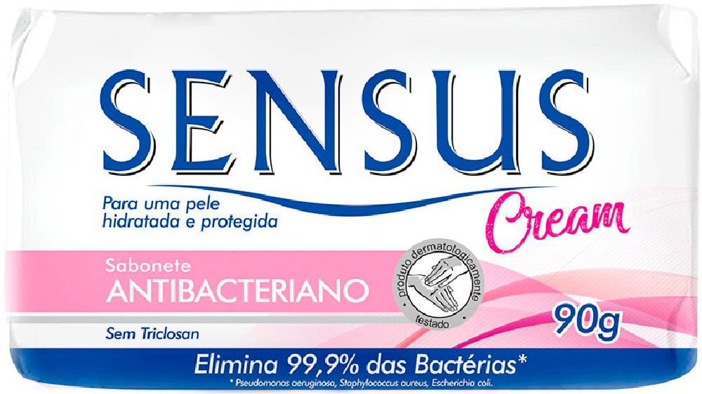 Sabonete Sensus Cream em Barra Antibacteriano 90g - Destro