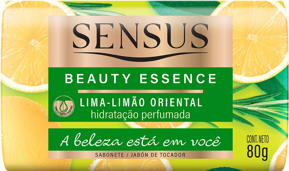 Sabonete Sensus Lima-Limão Oriental Em Barra 80g - Destro