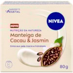 Sabonete Vegetal Nivea Manteiga de Cacau e Jasmin 80g