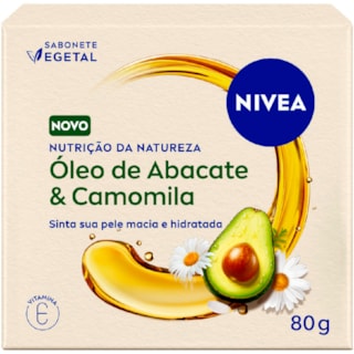 Sabonete Vegetal Nivea Óleo de Abacate e Camomila 80g