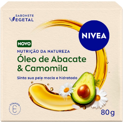 Sabonete Vegetal Nivea Óleo de Abacate e Camomila 80g