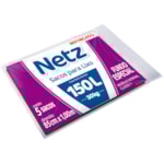 Saco de Lixo Netz Reforçado Almofada 150L 5Un