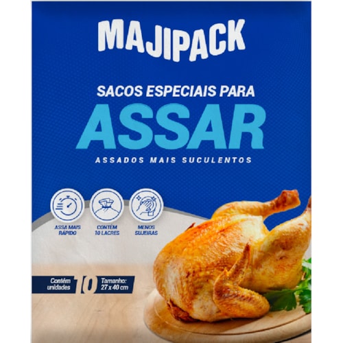 Sacos para Assar Majipack 10 Unidades