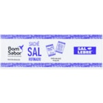 Sal Lebre Refinado Sachet 1000Un 0,8g