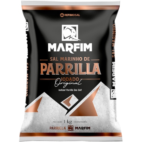 Sal Marinho Marfim Parrilla 1Kg