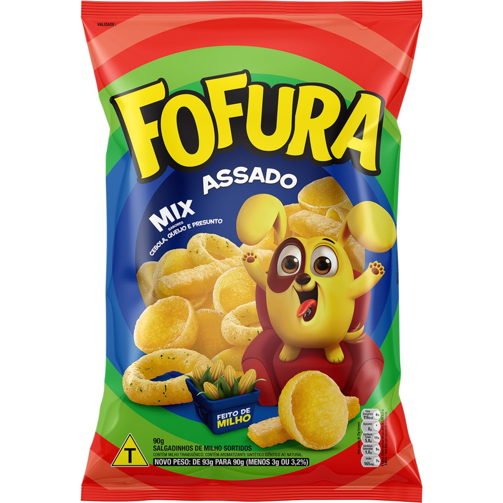 Salgadinho Fofura Mix 90g - Destro