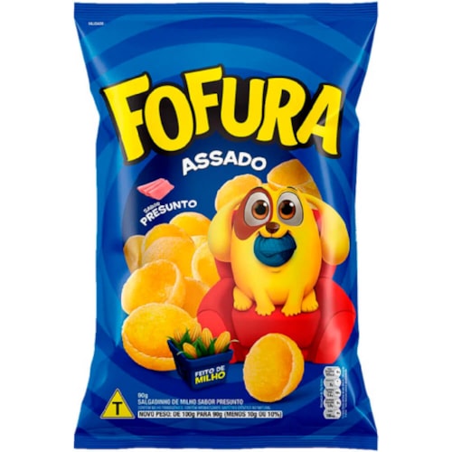 Salgadinho Fofura Presunto 80g