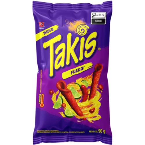 Salgadinho Takis Fuego 90g
