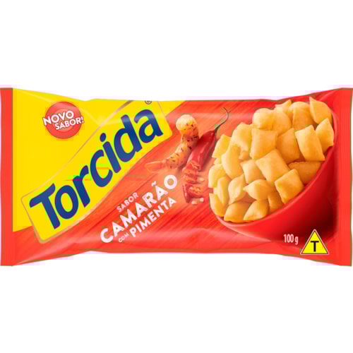 Salgadinho Torcida Camarão Com Pimenta 100g