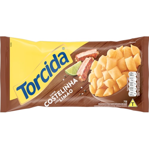 Salgadinho Torcida Costelinha Limão 70g