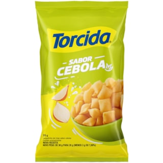 Salgadinho Torcida Jr Sabor Cebola 35g