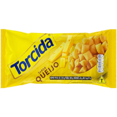 Salgadinho Torcida Queijo 100g