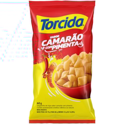 Salgadinho Torcida Sabor Camarão 60g