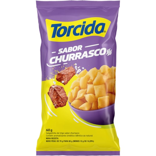 Salgadinho Torcida Sabor Churrasco 60g