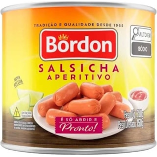 Salsicha Bordon Aperitivo em Lata 150g