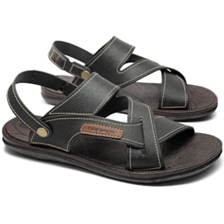 Sandália Danper Zeus Preto 37/38