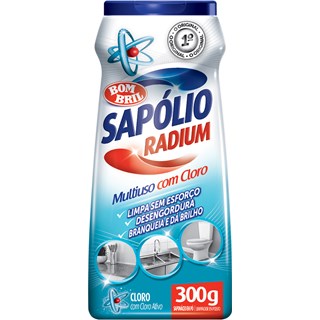 Sapólio Radium em Pó Cloro 300g