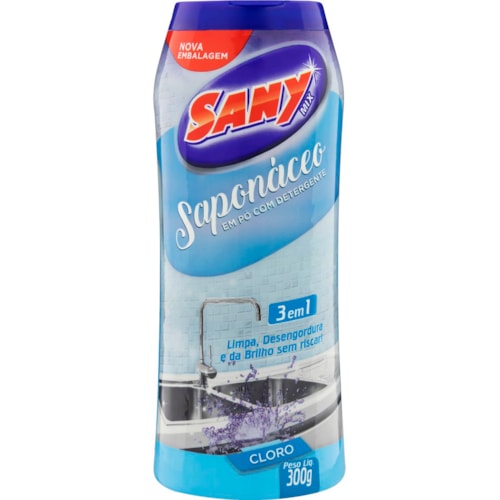 Saponáceo Sany Bril em Pó Cloro 300g