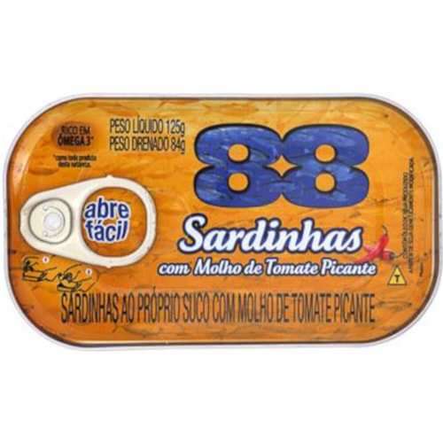 Sardinha em Óleo Pescador 125g - Destro