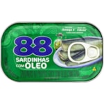 Sardinha 88 Óleo 125g