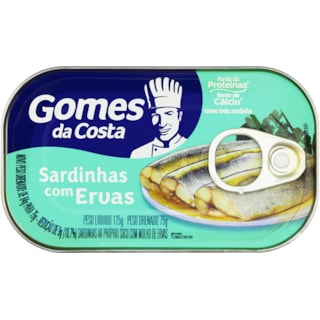 Sardinha com Ervas Gomes da Costa 125g