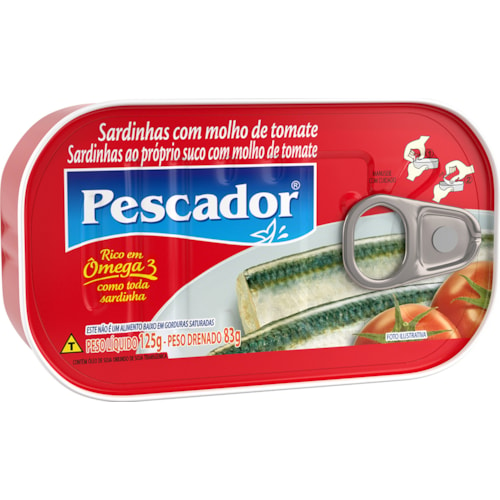 Sardinha em Óleo Pescador 125g - Destro