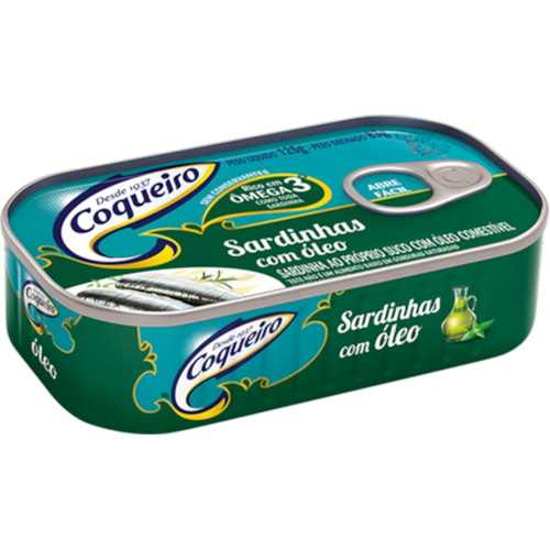 Sardinha em Óleo Pescador 125g - Destro