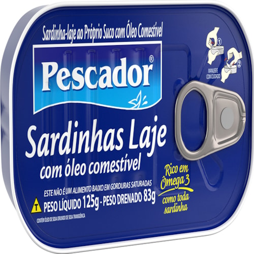 Sardinha em Óleo Pescador 125g - Destro