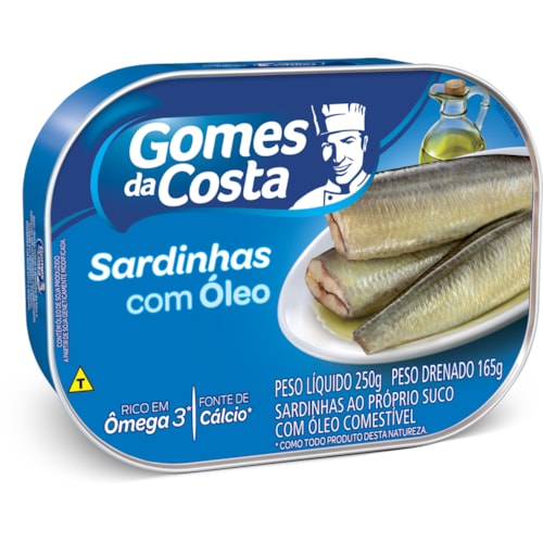 Sardinha em Óleo Pescador 125g - Destro