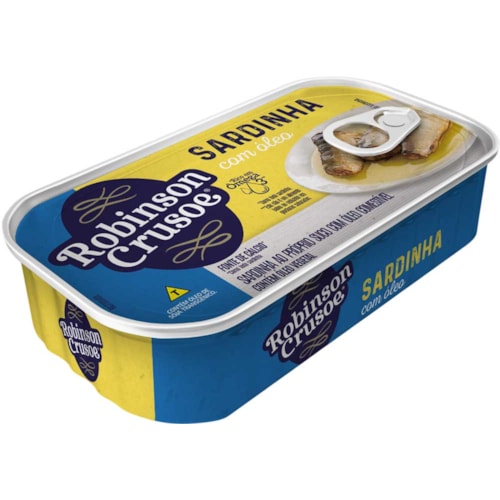 Sardinha Robinson Crusoe Com Óleo 125g