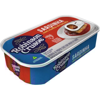 Sardinha Robinson Crusoe Molho de Tomate 125g