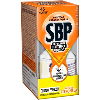SBP Repelente Elétrico Óleo de Citronela Refil Líquido 35ml